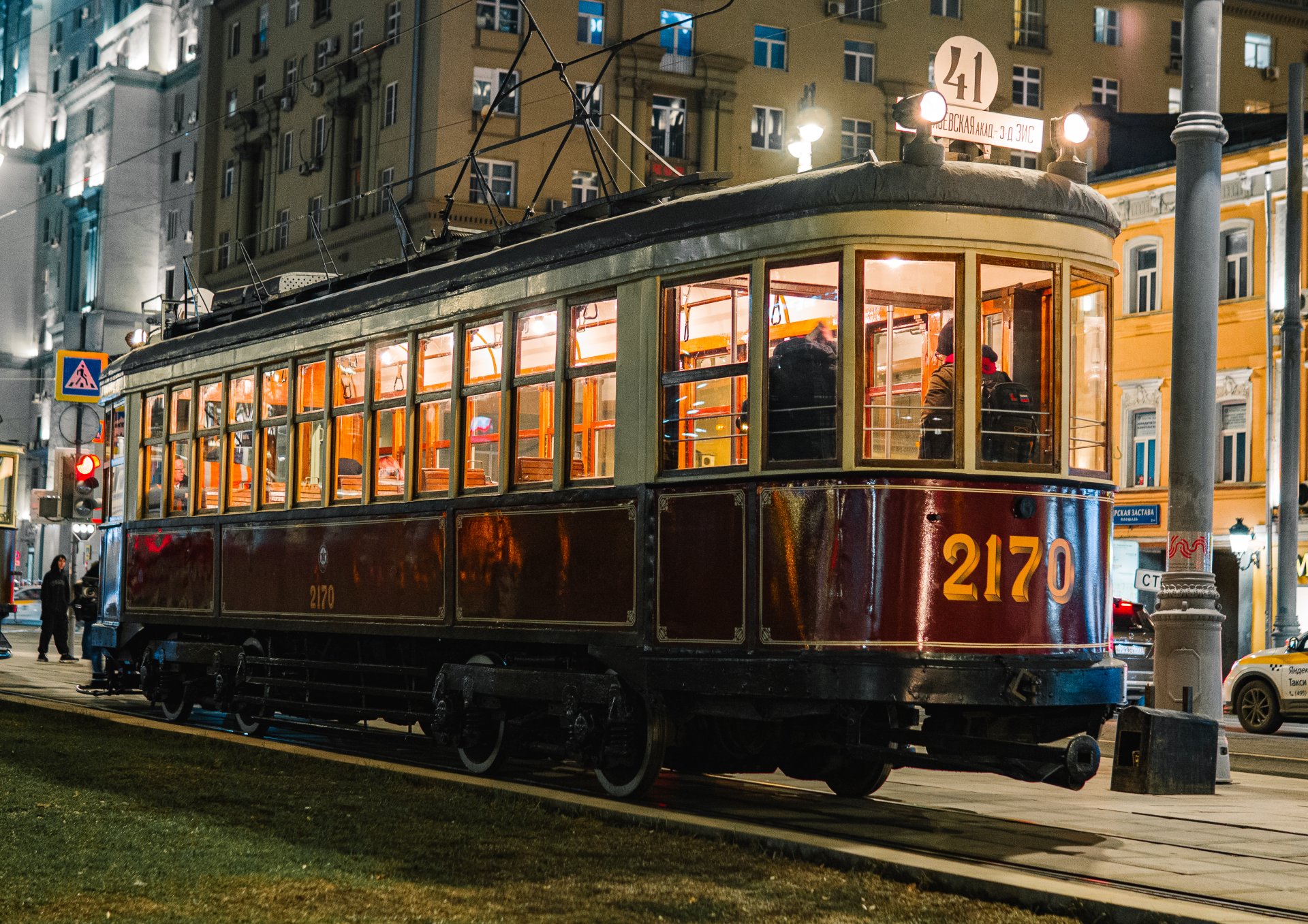 Tram "KM" No. 2170 – produced in 1930 at the Kolomna plant. In 1979, he starred in the cult film "The Meeting Place cannot be changed", In addition, he also starred in other famous Soviet films such as "Cold Summer of the Fifty-third" and "Pokrovsky Gate".