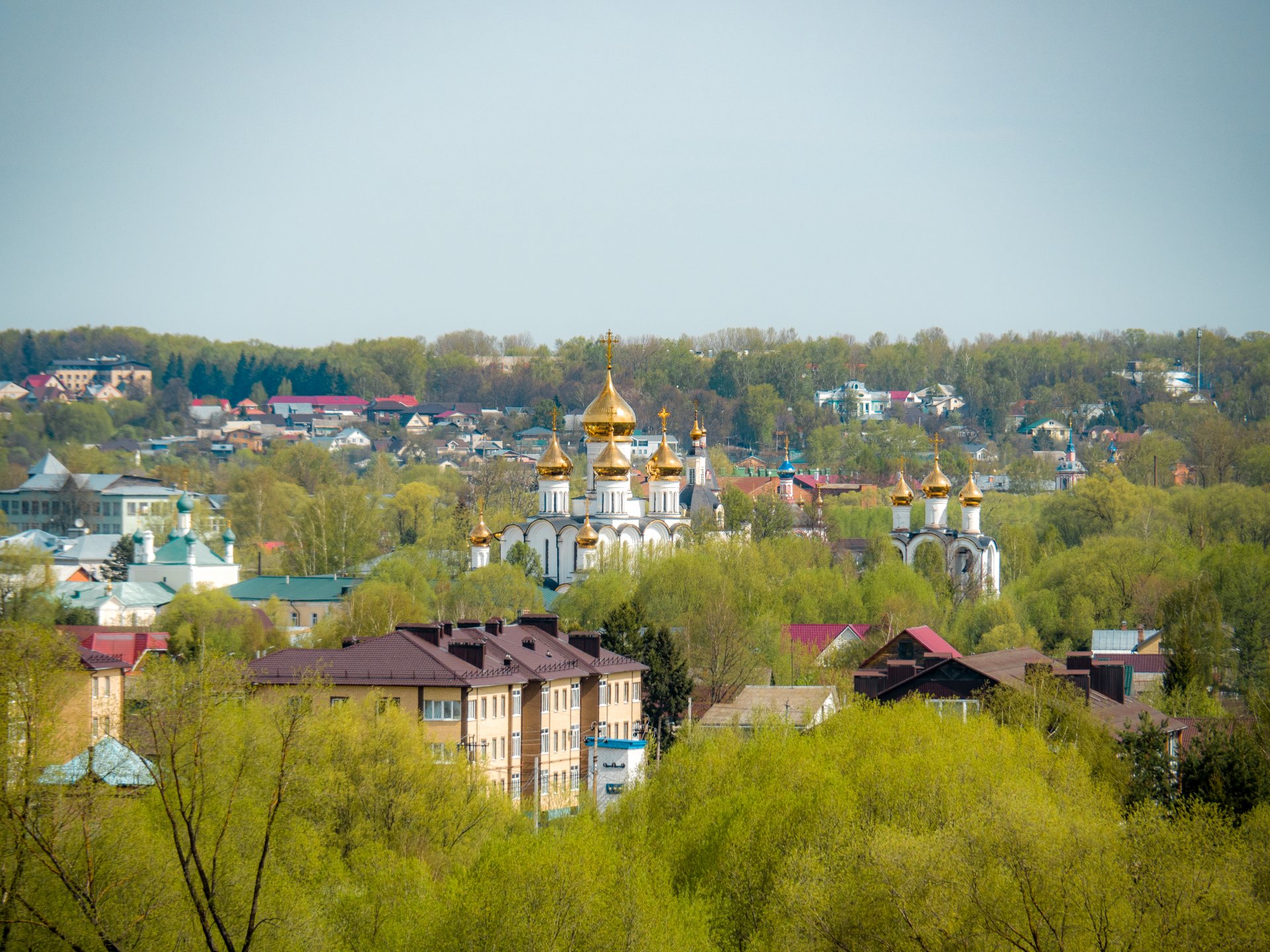 View of St. Nicholas Monastery. It was founded in the 14th century.