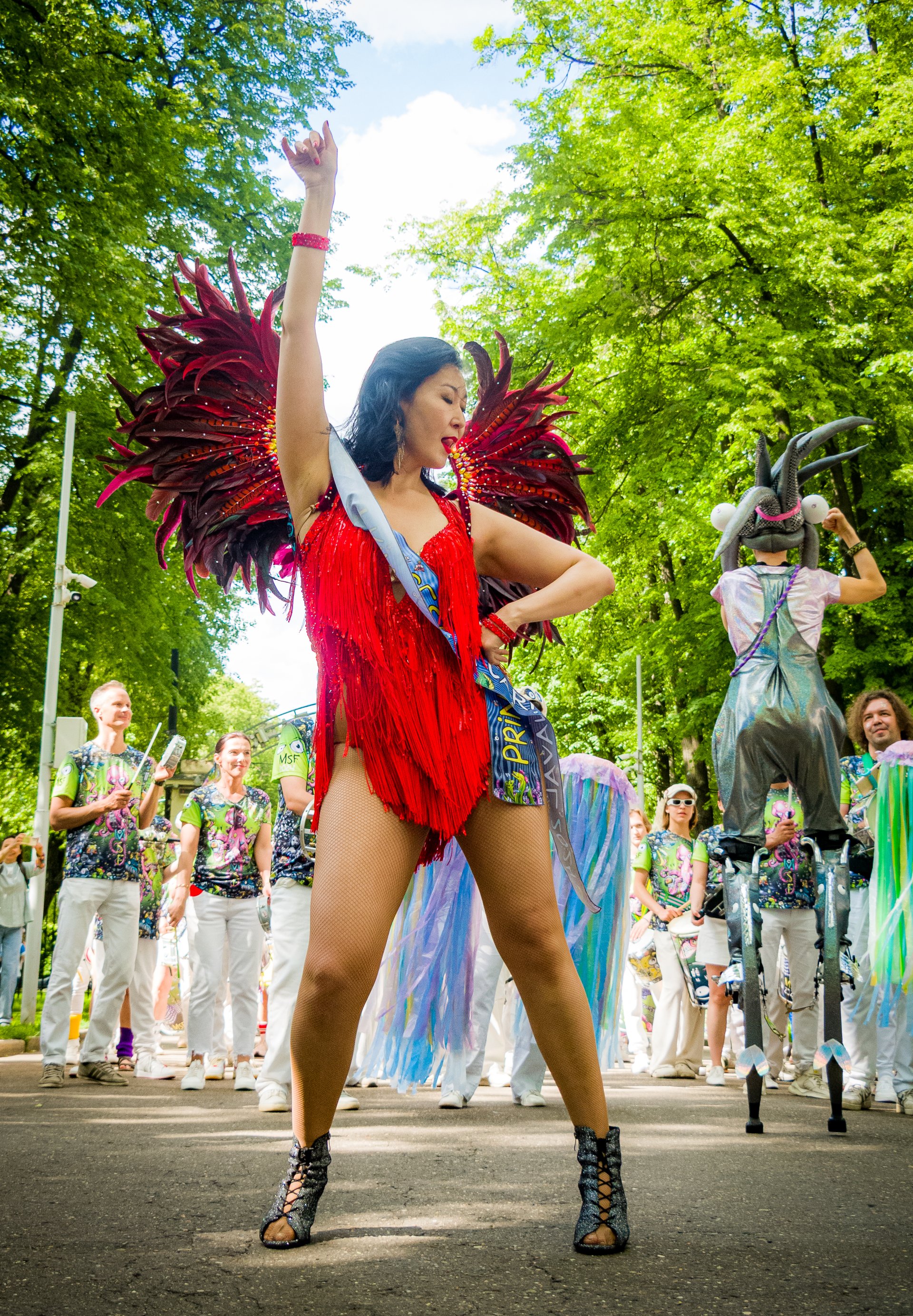 Carnival Princess Anastasia Tsydenzhapova.