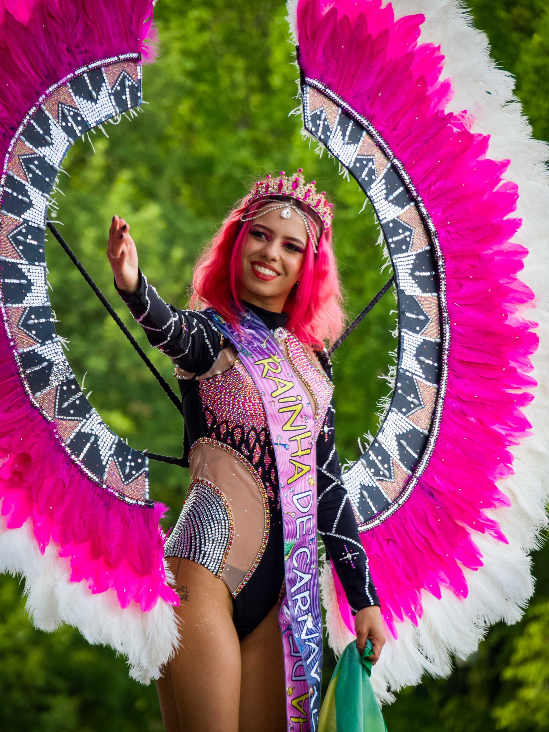 Carnival Queen Marcelle Bretas.