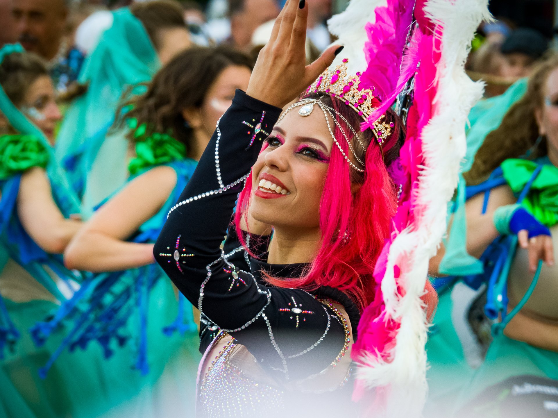 Carnival Queen Marcelle Bretas.