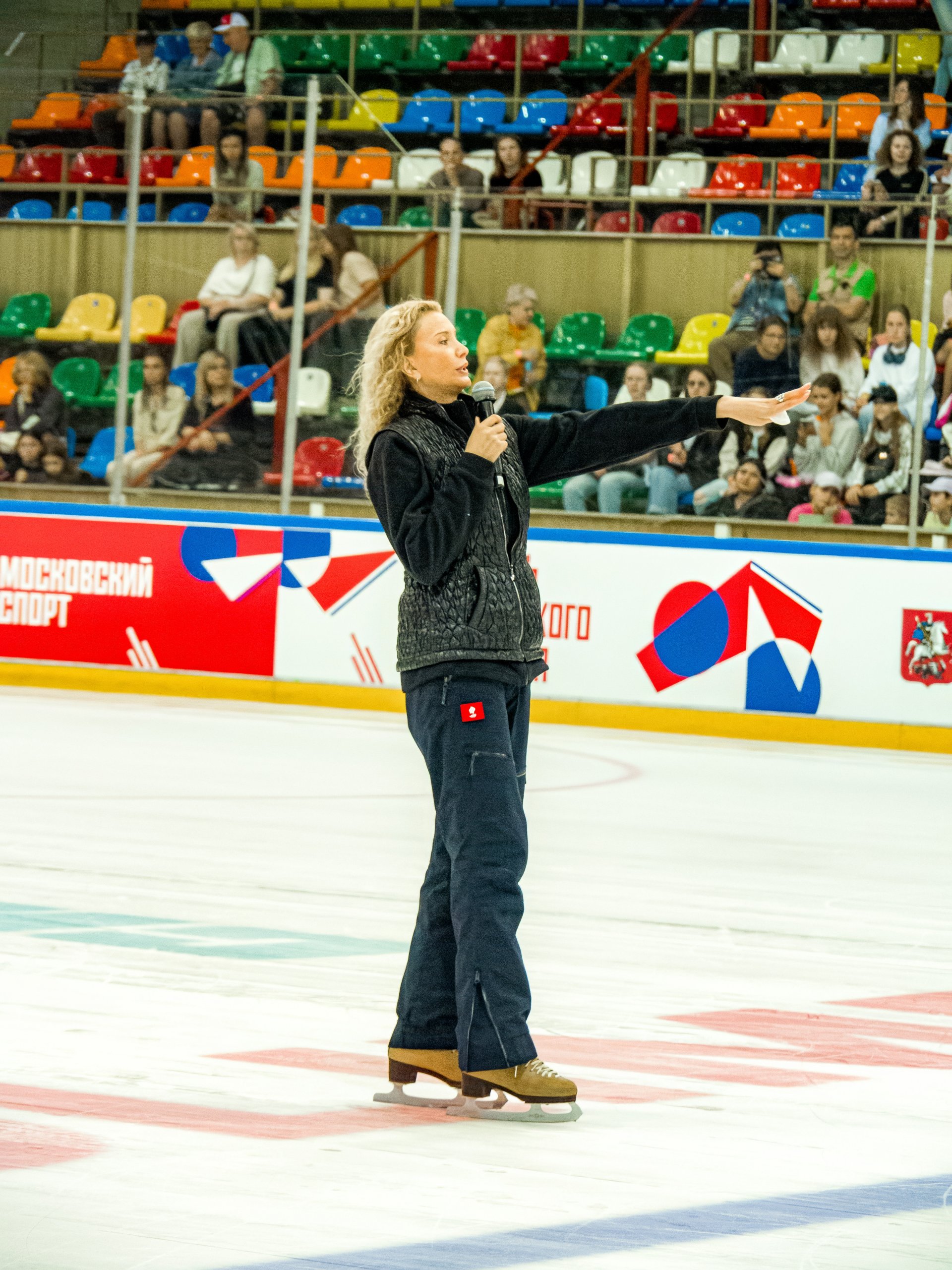 Due to a spinal injury and tall stature, Tutberidze unfortunately could not realize herself as a figure skater.