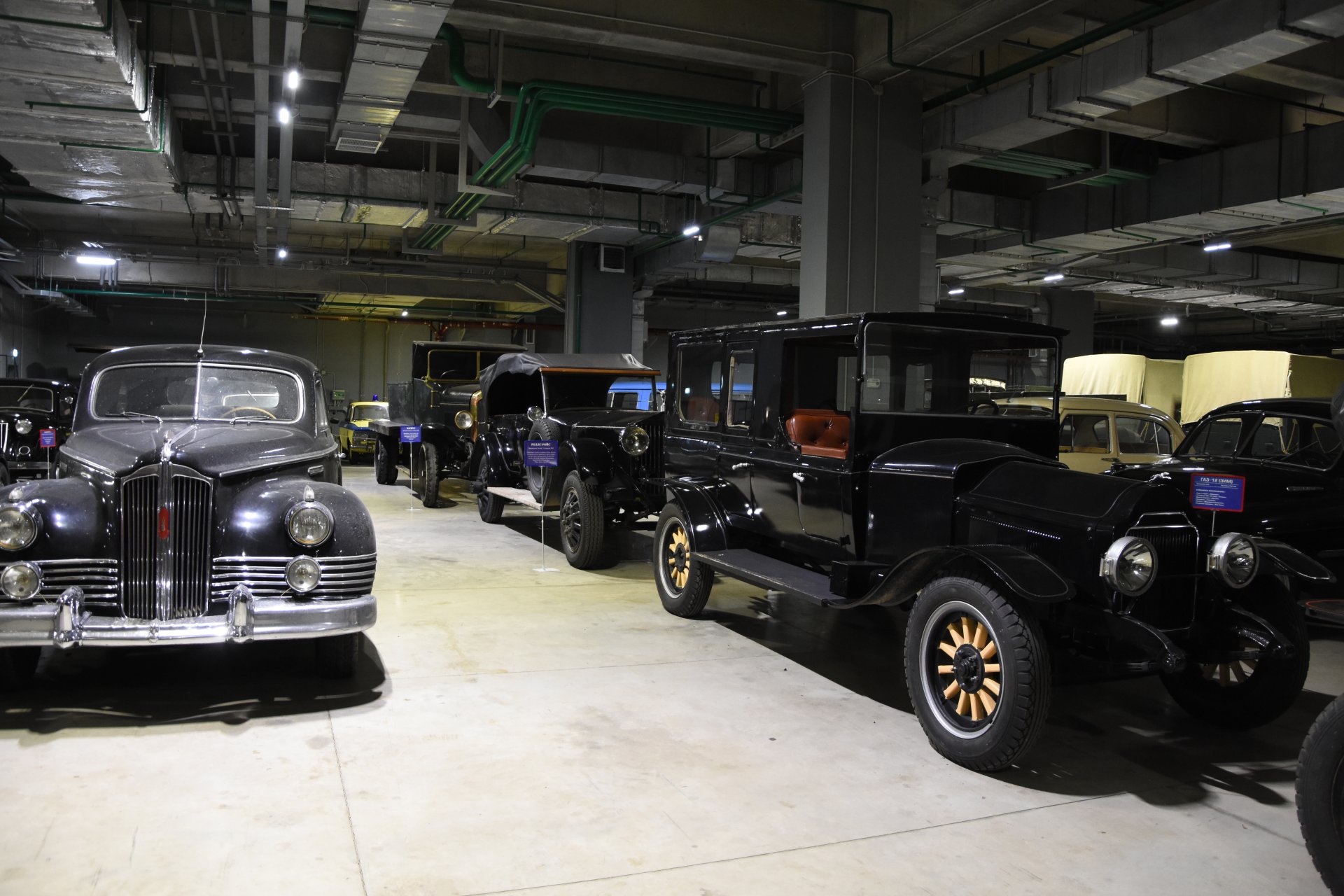 Mosfilm indoor vehicles collection, Moscow, 2023