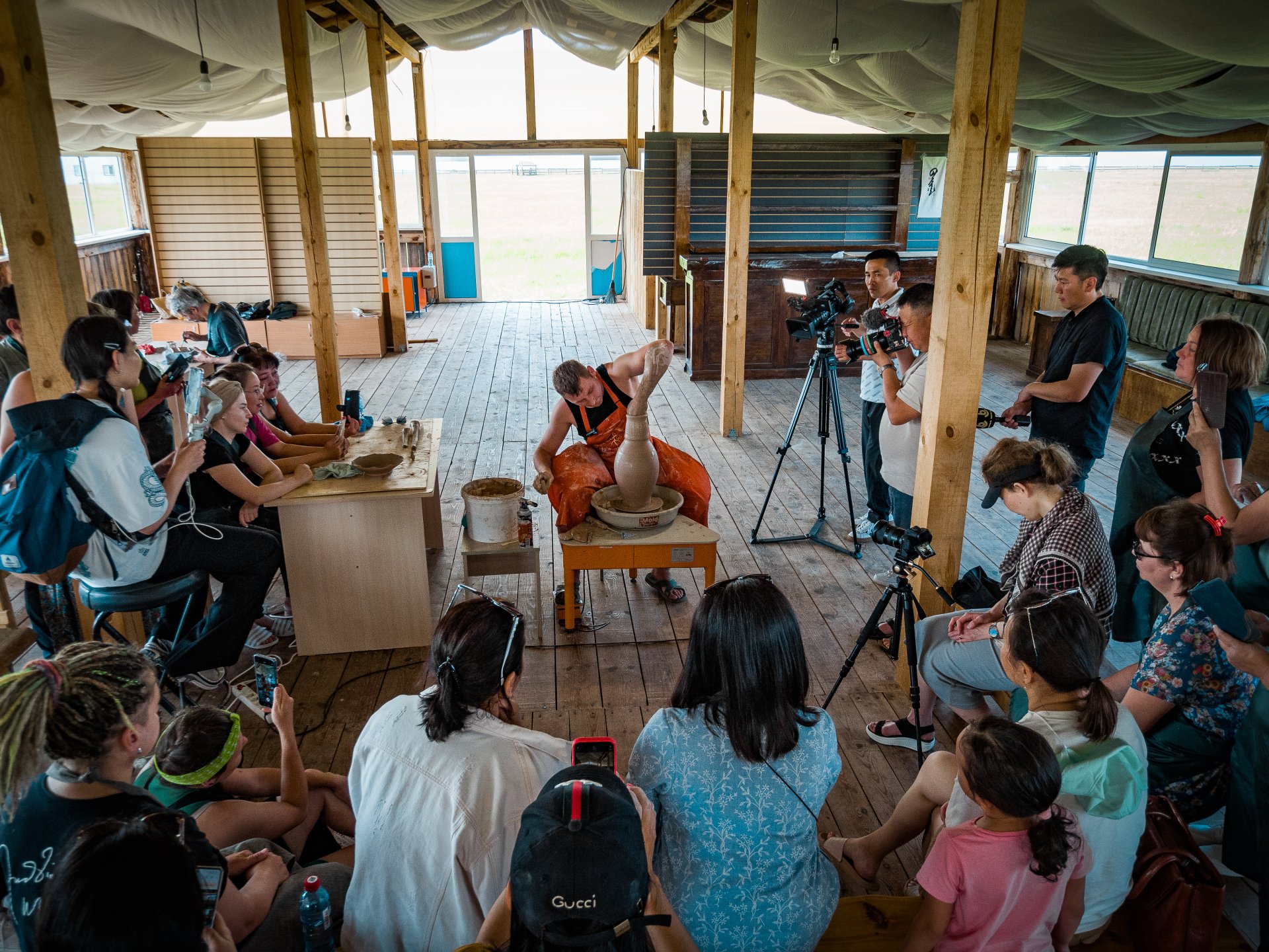 Mikhail lives and works in Barnaul (Altai Territory). But due to the nature of his work, he travels a lot and conducts his own master classes throughout Russia.
