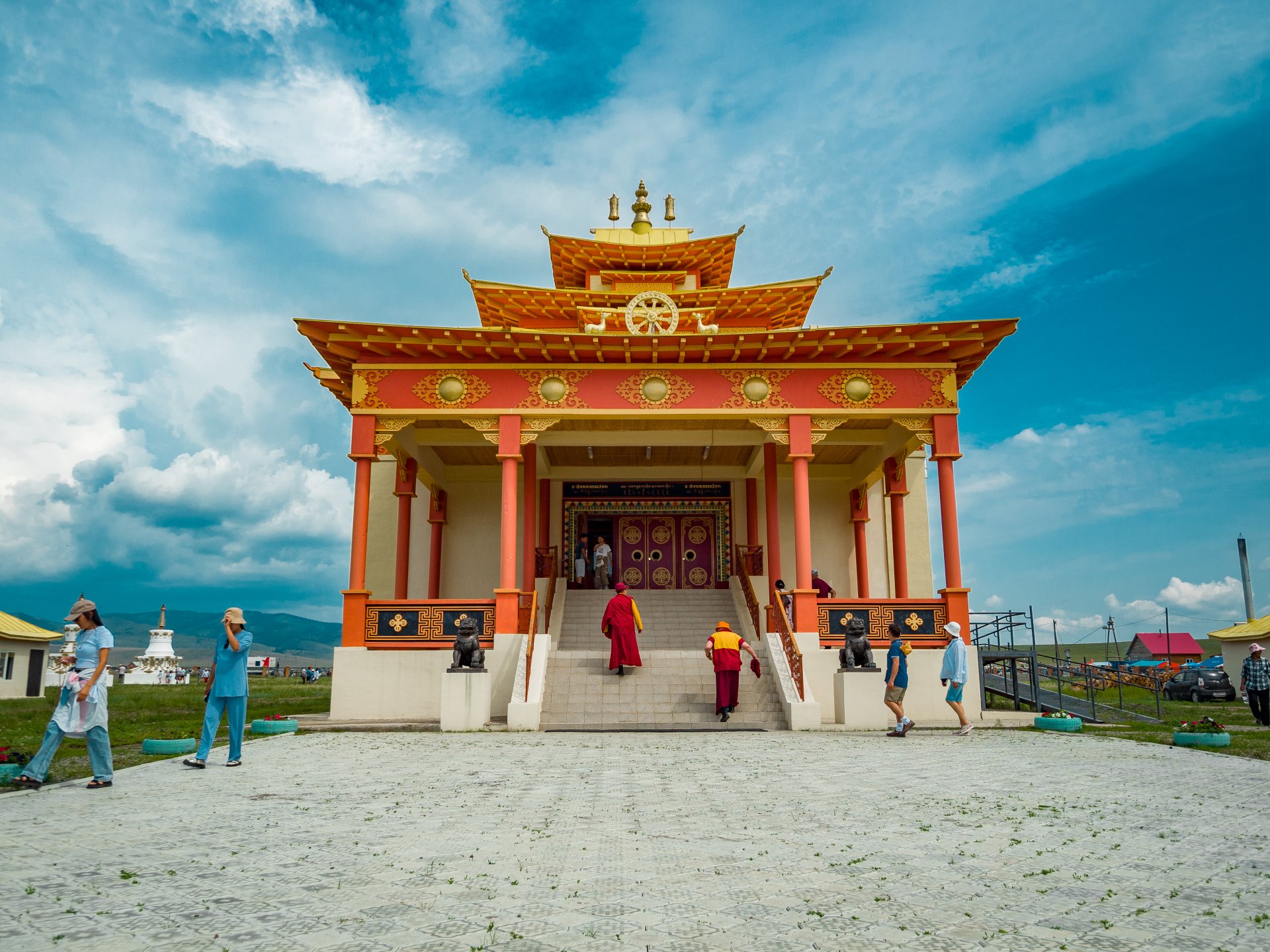 The only one in the world Palace of Buddha Vajradhara.