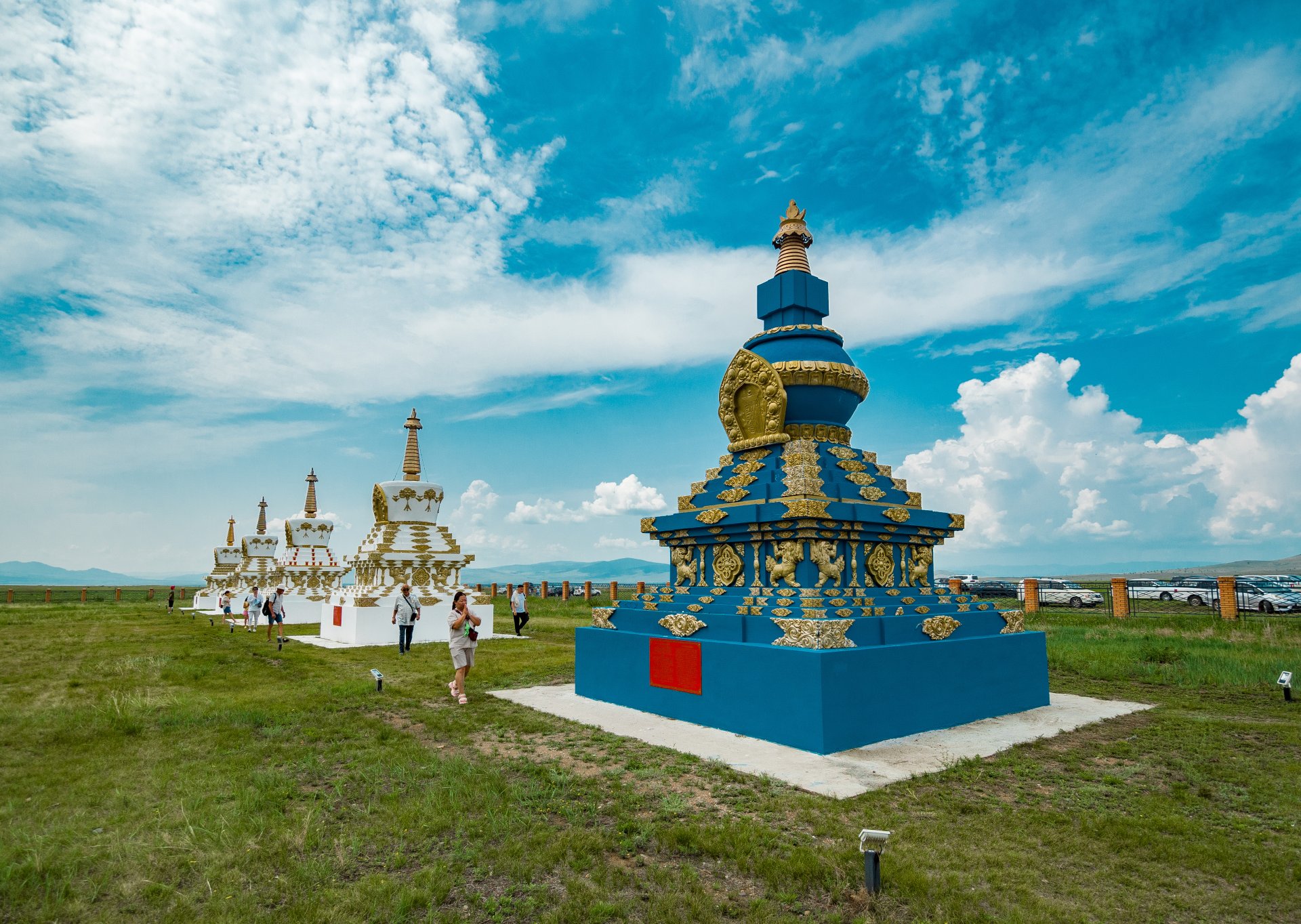 In the Buddhist tradition, it is believed that a stupa built according to all the rules and initiated by a special ritual brings harmony and peace.