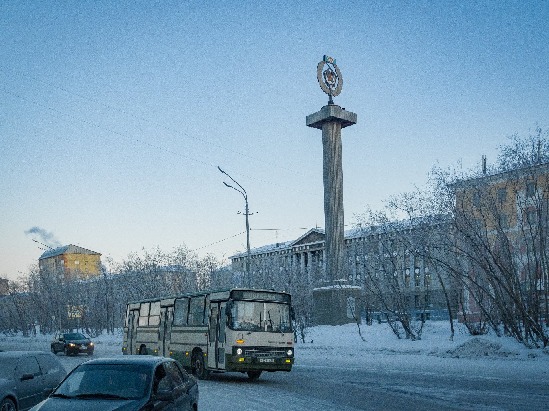 You can still see Ikarus buses in operation on the streets of Vorkuta, which the USSR purchased en masse from Hungary at one time.