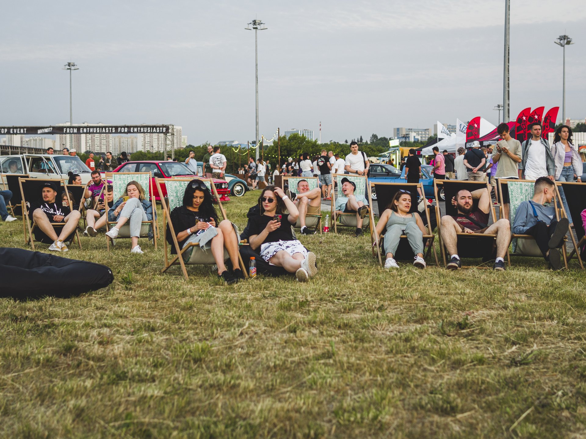 For many visitors, the festival is a great opportunity to meet like-minded people, discuss projects and just have a good time.