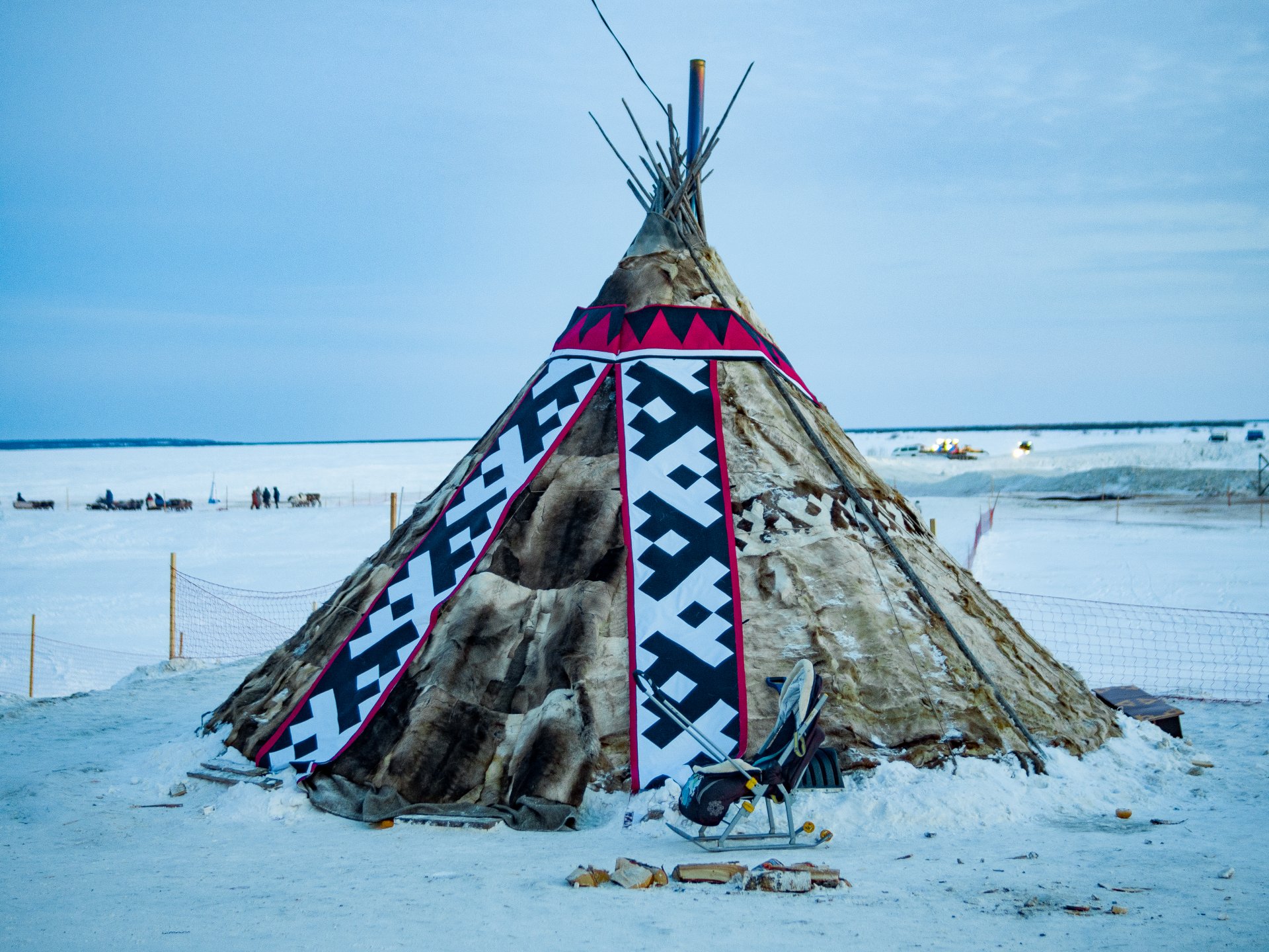 The classic reindeer herder’s dwelling – chum.