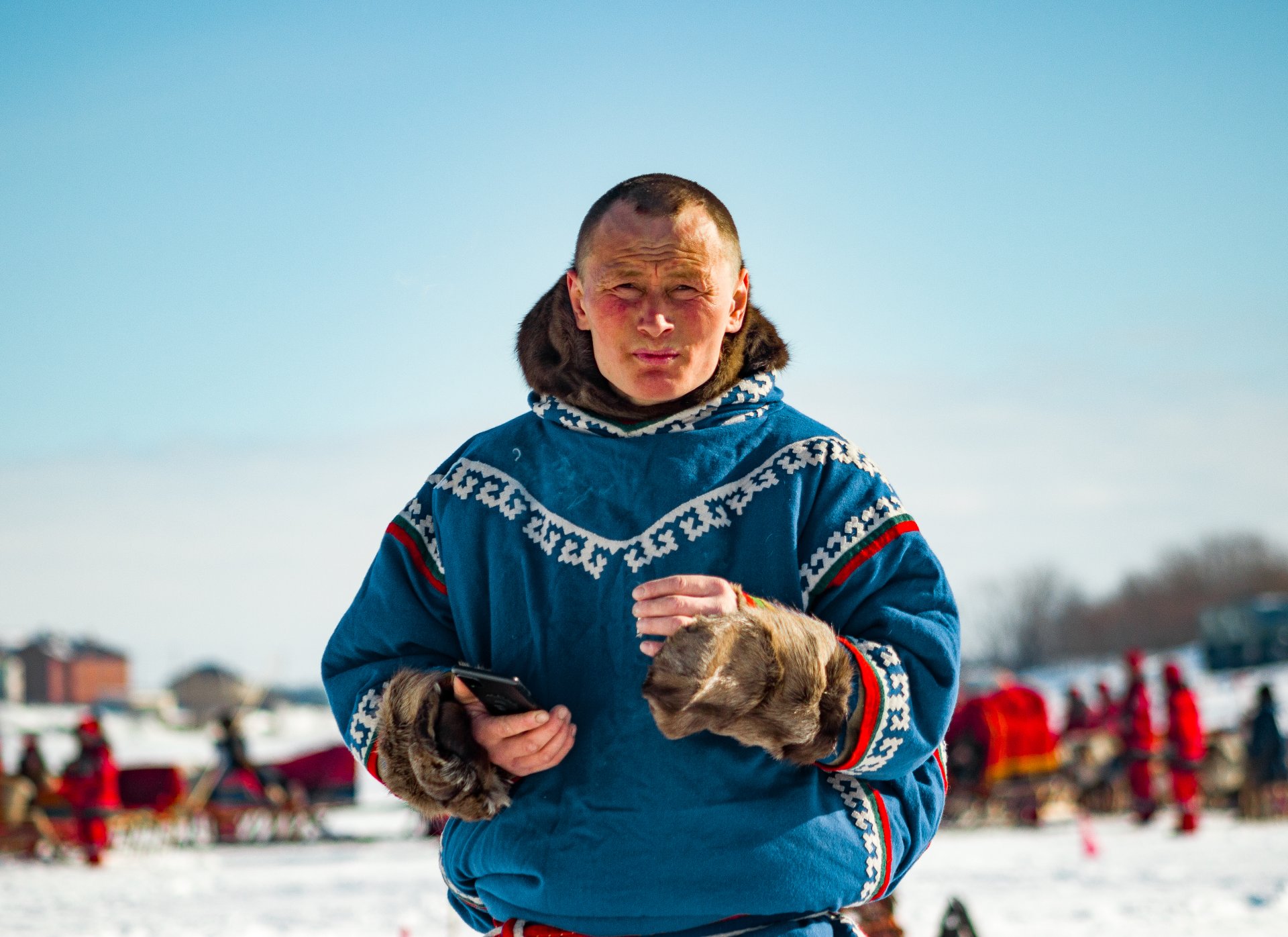 Reindeer herder.