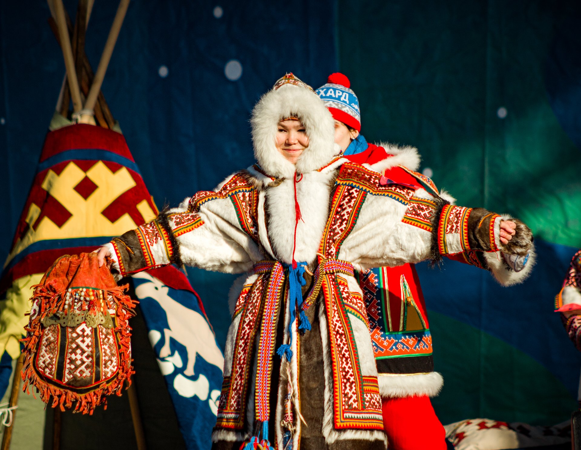 The popularity of the holiday is growing every year. About 50 thousand guests and participants gather for the Reindeer Herder's Day in Salekhard.